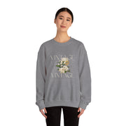 Heavy Blend™ - Floral Print - Sweatshirt