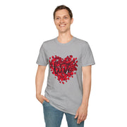 Unisex Softstyle T-Shirt - Heart of Roses
