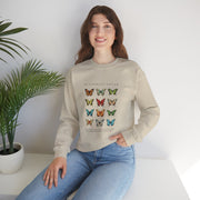 Butterfly Print Sweatshirt - GlassyTee