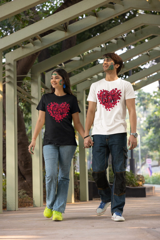 Softstyle T-Shirt - Heart of Roses - GlassyTee